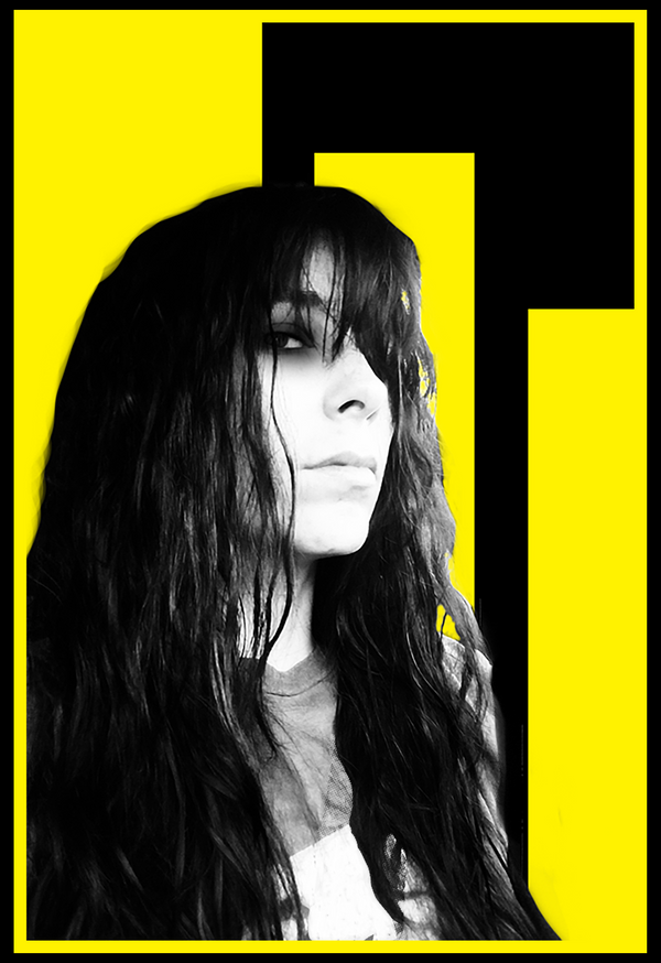 "Queen in Yellow" Yellow Series a - 24x14 Print