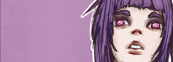 "Violet" - 10x30 Print